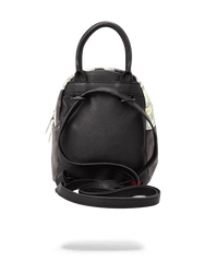 MONEY ON BLACK LEOPARD PRINT MINI