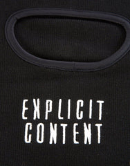 EXPLICIT CONTENT SKI MASK