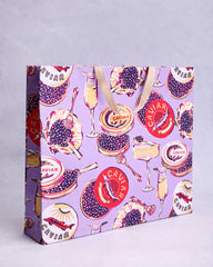 Champagne & Caviar - Paper Gift Bag - Lavender Spritz