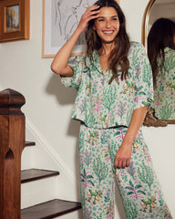 Camel's Courtyard - Petite Eco Satin Wildest Dreams Set - Avocado