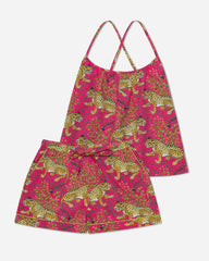 Bagheera - Cami Shorts Set - Hot Pink