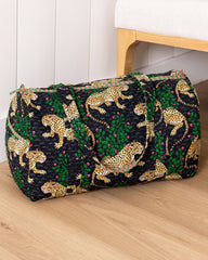 Bagheera - Quilted Duffle Bag - Ink