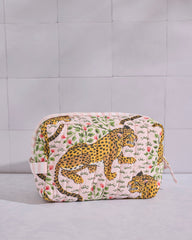 Bagheera - Quilted Pouch - Blush