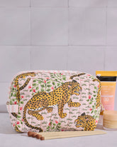Bagheera - Quilted Pouch - Blush