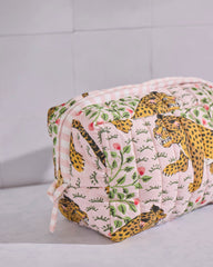 Bagheera - Quilted Pouch - Blush
