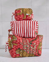 Bagheera - Threes Best Pouch Set - Scarlet