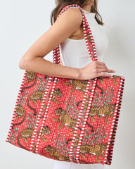 Bagheera - The Traveler Tote - Scarlet
