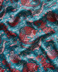Canyon Critters - Eco Satin Eyemask - Teal
