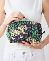 Bagheera - Quilted Pouch - Ink
