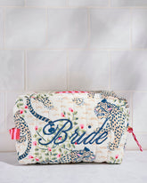Bagheera - Quilted Bride Pouch - Wedding Cake