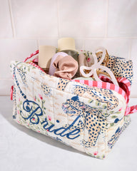 Bagheera - Quilted Bride Pouch - Wedding Cake