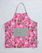 Bird & Blossom - Apron - Fuchsia Berry