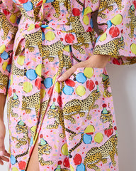 Birthday Bagheera - Long Robe - Pink Confetti