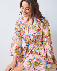 Birthday Bagheera - Long Robe - Pink Confetti