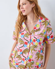 Birthday Bagheera - Short PJ Set - Pink Confetti