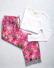 Bird & Blossom - PJ Pants & Pointelle Long Sleeve Bundle - Multi