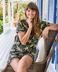 Bagheera - Organic Pima Modal Knit Short PJ Set - Ink