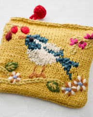 Bird & Blossom - Bird Pouch - Yellow