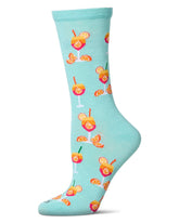 Capri Breeze - Aperol Spritz Bamboo Crew Sock - Infinity Classics International Inc.