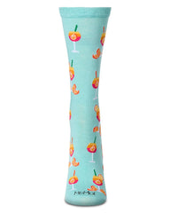 Capri Breeze - Aperol Spritz Bamboo Crew Sock - Infinity Classics International Inc.