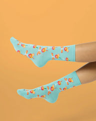 Capri Breeze - Aperol Spritz Bamboo Crew Sock - Infinity Classics International Inc.