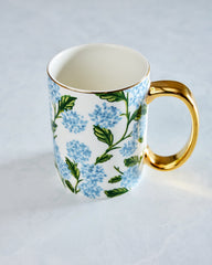 Blue Combo - Hydrangea Porcelain Mug - Rifle Paper Co