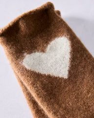 Brown - Love Cashmere Crew Sock - Hansel from Basel