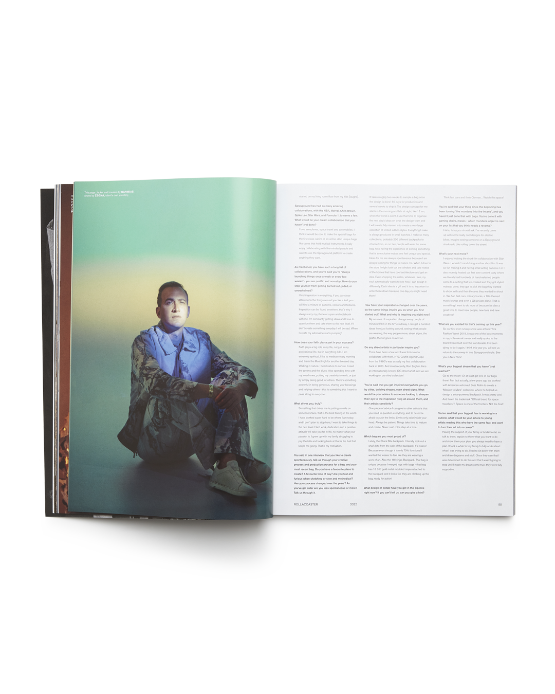 ROLLACOASTER MAGAZINE DBD INTERVIEW COVER LIMITED EDITION UK PRINT