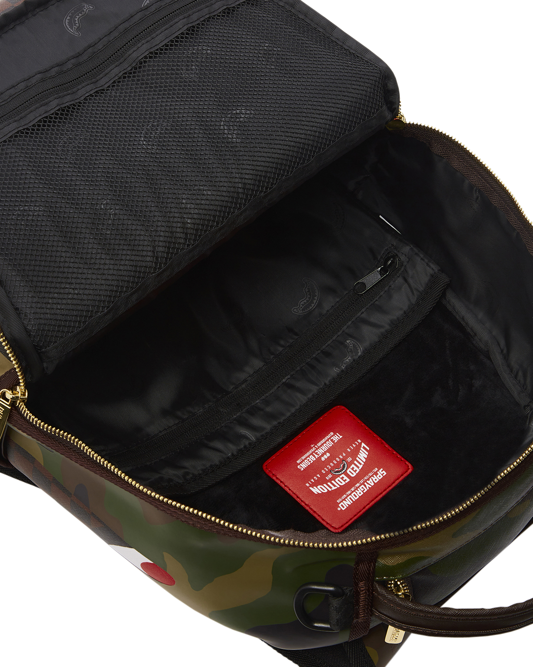 CAMO DRIP SHARKS IN PARIS BACKPACK (DLXV)