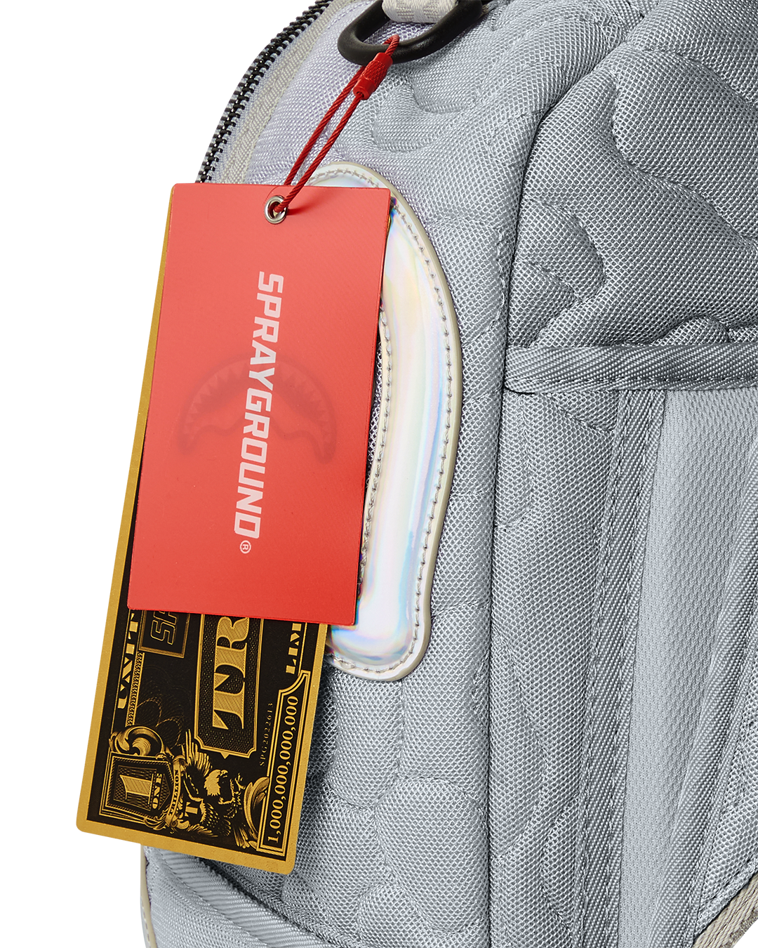 MIRASHAKU IRIDESCENT QUILT BACKPACK