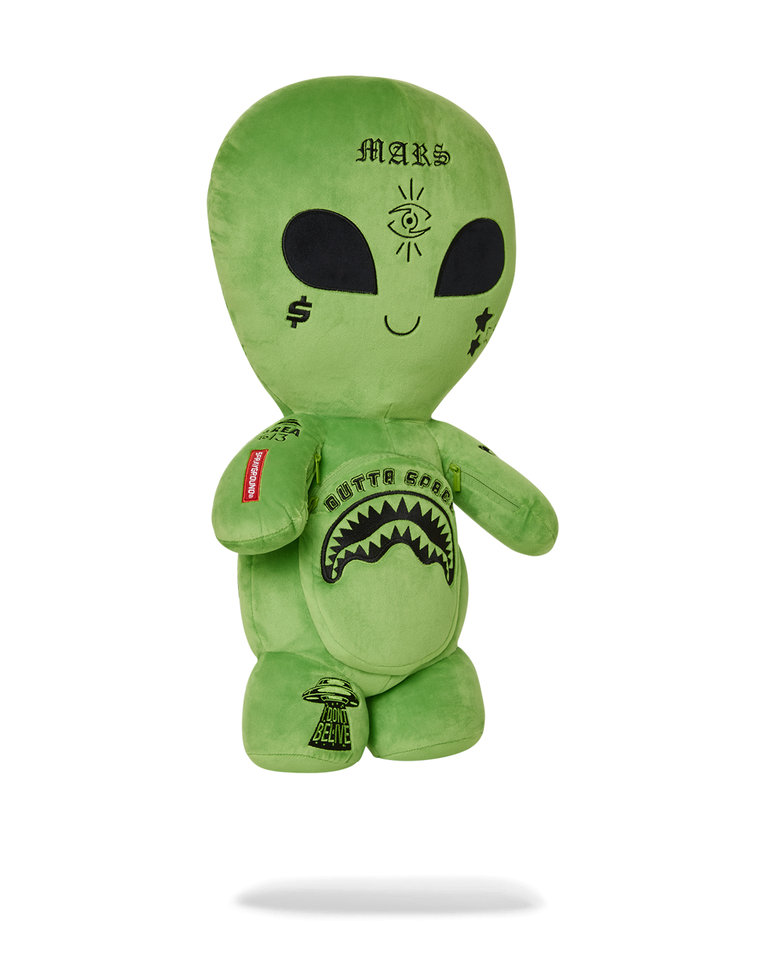 ALIEN PLUSH BACKPACK