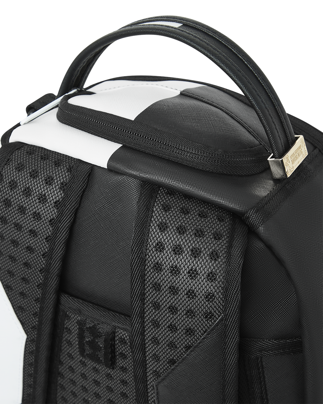 SHARK CENTRAL SPLIT BACKPACK BLK/WHT (DLXV)