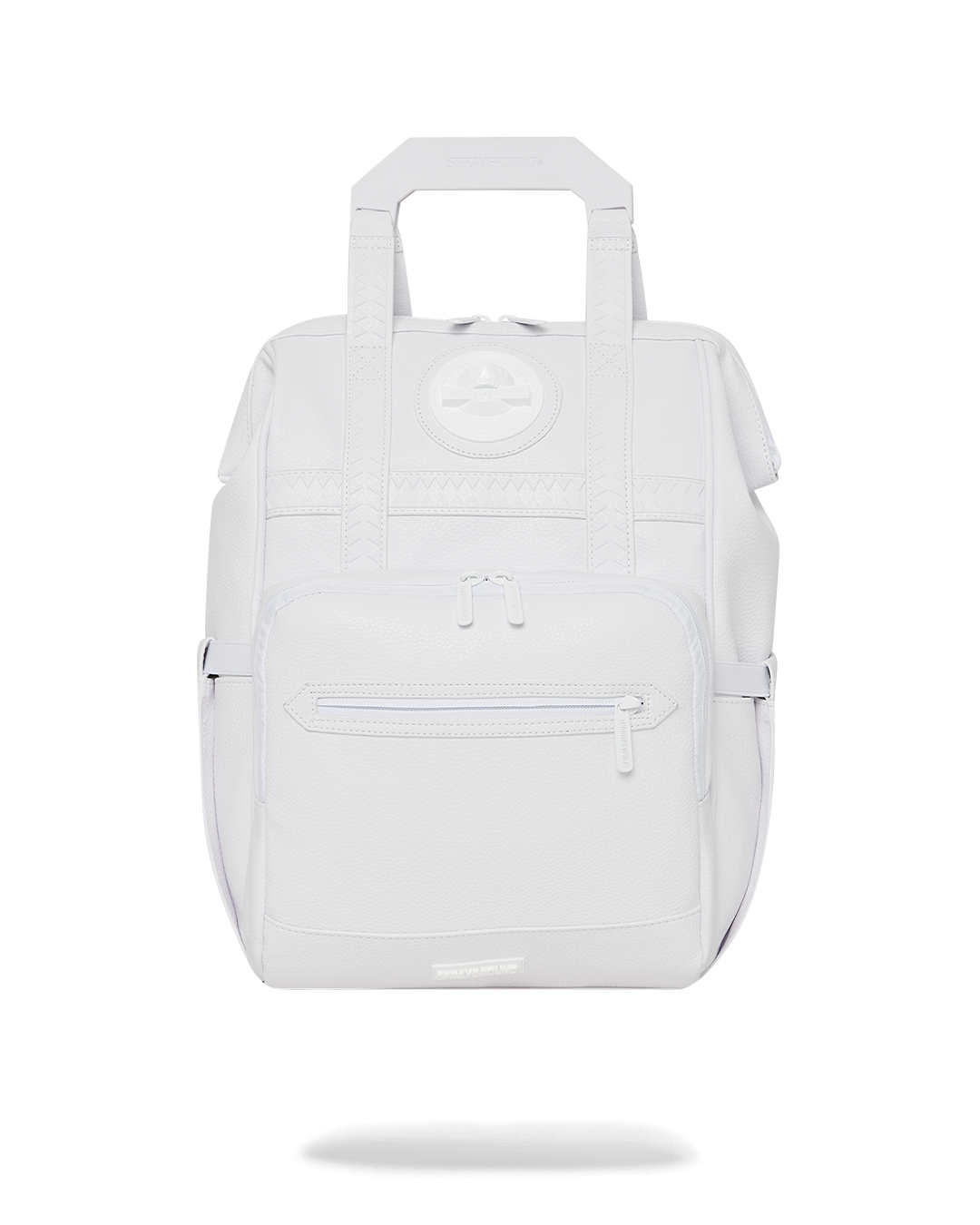 HEAVY METAL SHARK WHITE OUT BIZ TOP OPENER BACKPACK