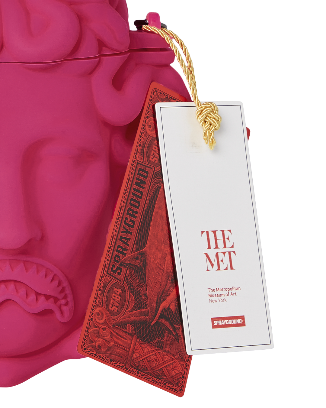 THE MET CANOVA MEDUSA HANDBAG (PINK)