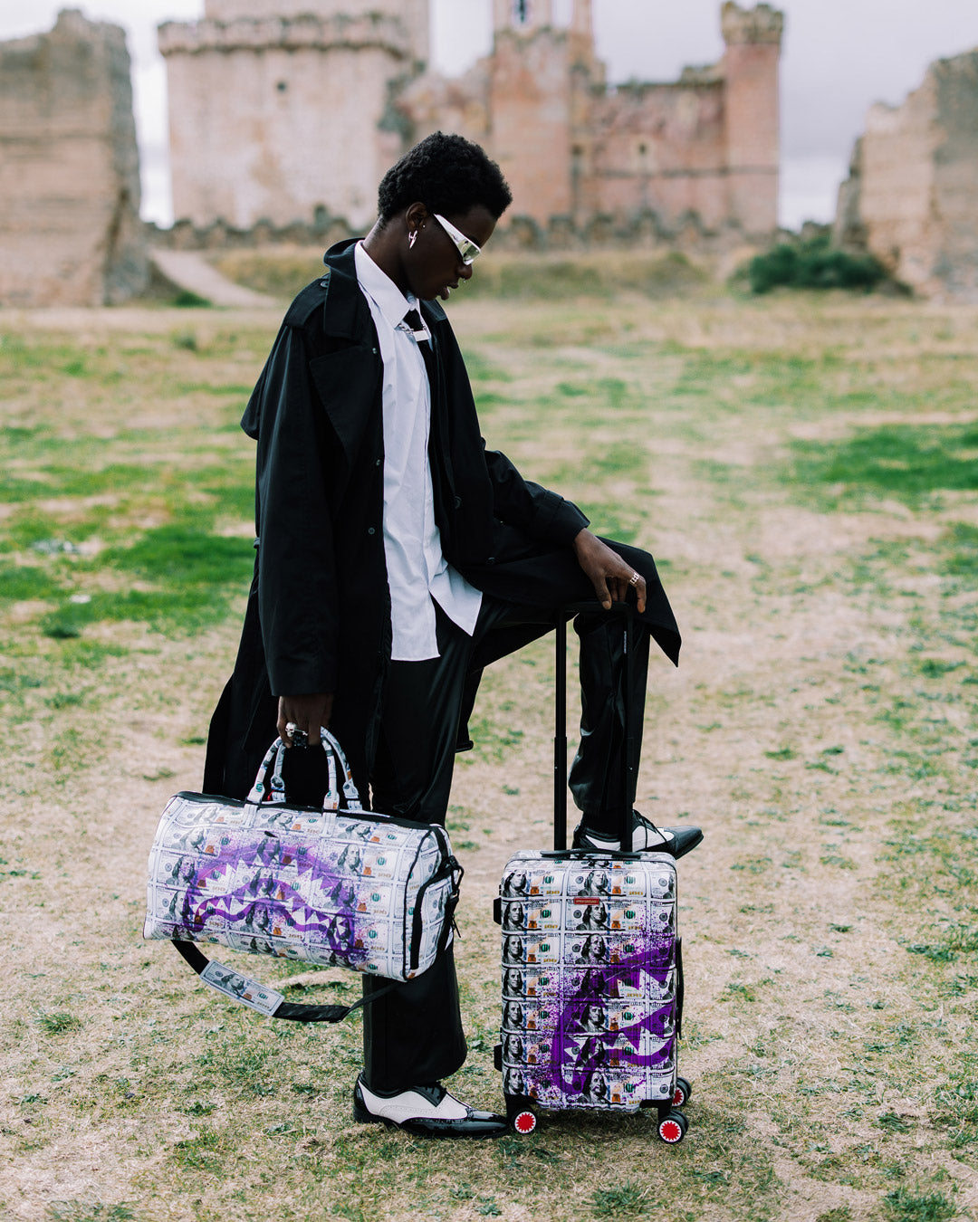 BILLIONS IN THE BANK HARD SHELL CARRY-ON LUGGAGE