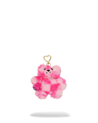 FURZILLA SHARK (PINK CHECK) KEYCHAIN
