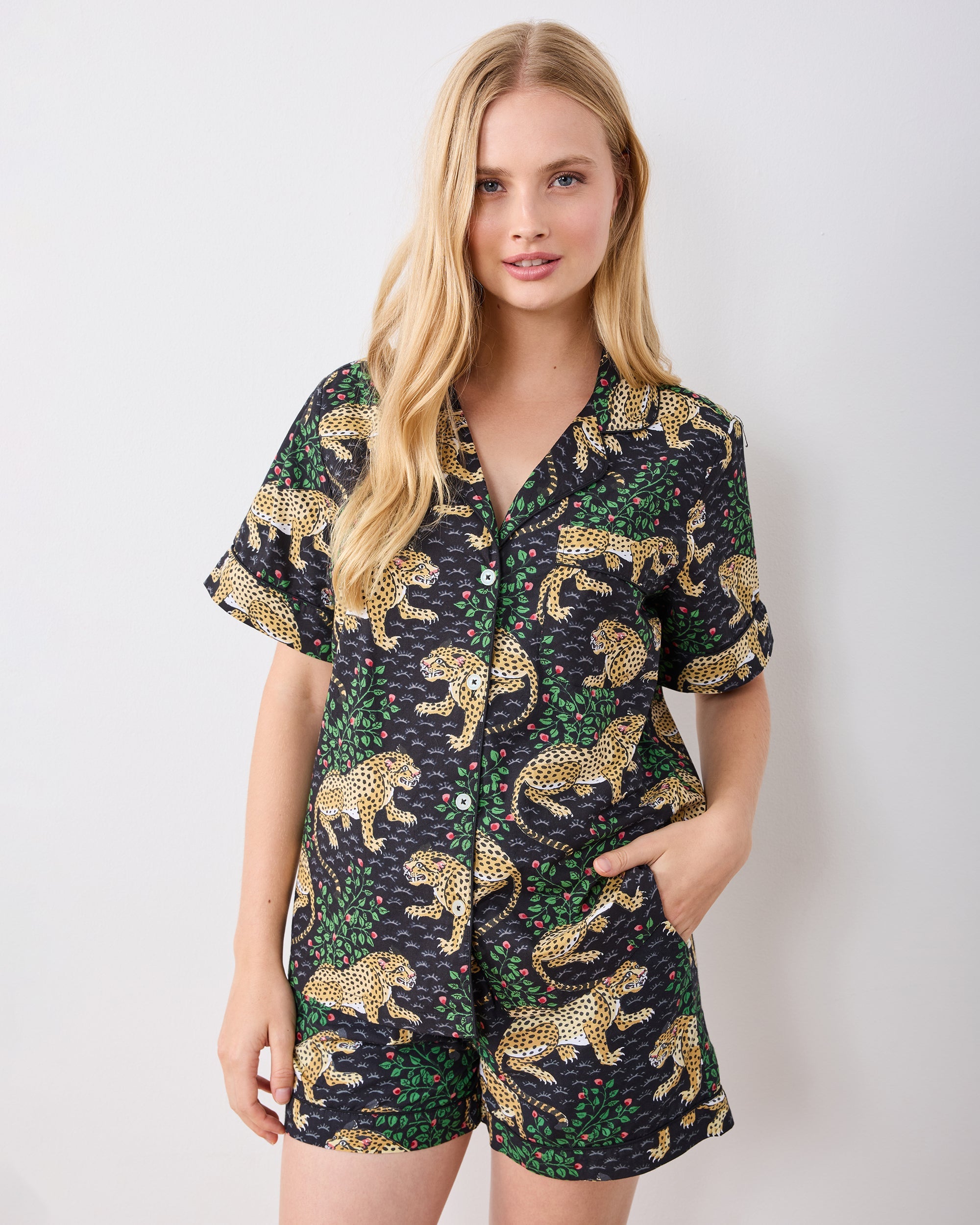 Bagheera - Petite Short PJ Set - Ink