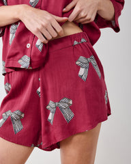 Bows - Eco Satin Sweet Dreams Set - Wine