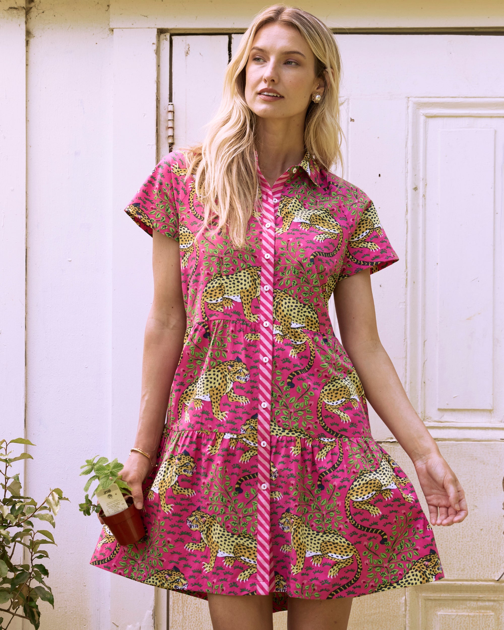 Bagheera - Easy Elegance Dress - Hot Pink