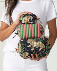 Bagheera - Eco Satin Robe & Pouches Bundle - Ink