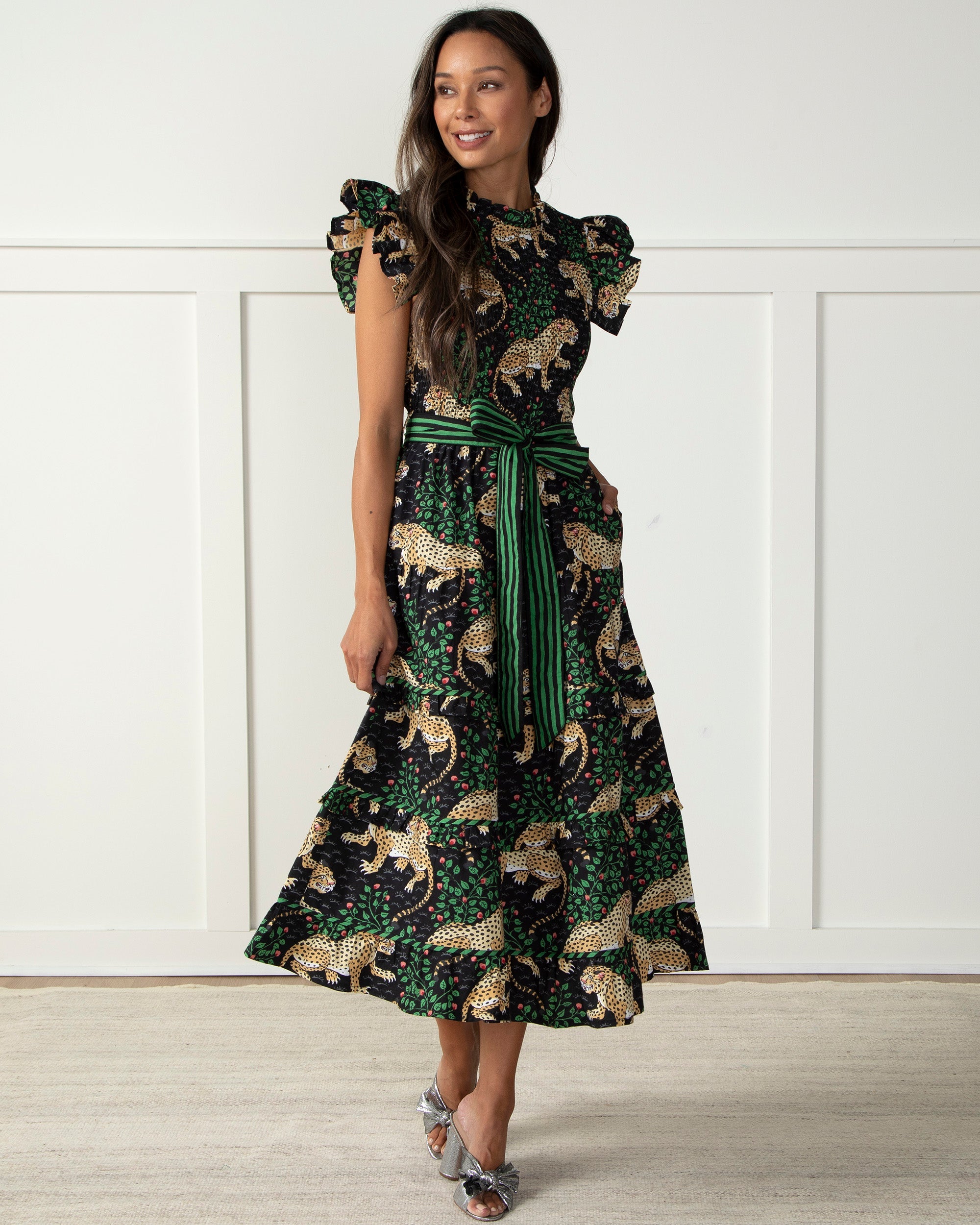 Bagheera - Ready to Ruffle Dress - Ink