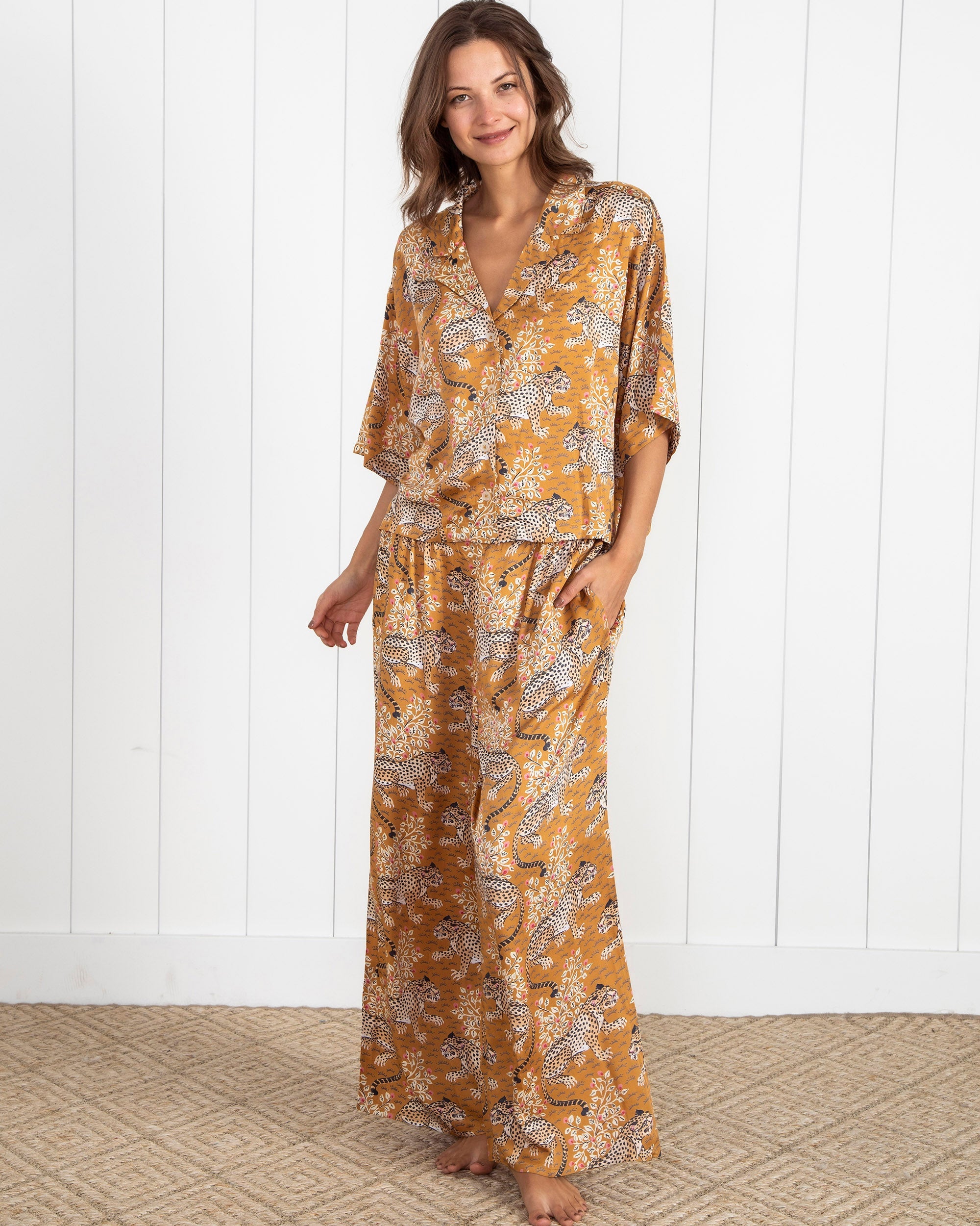Bagheera - Tall Eco Satin Wildest Dreams Set - Tobacco
