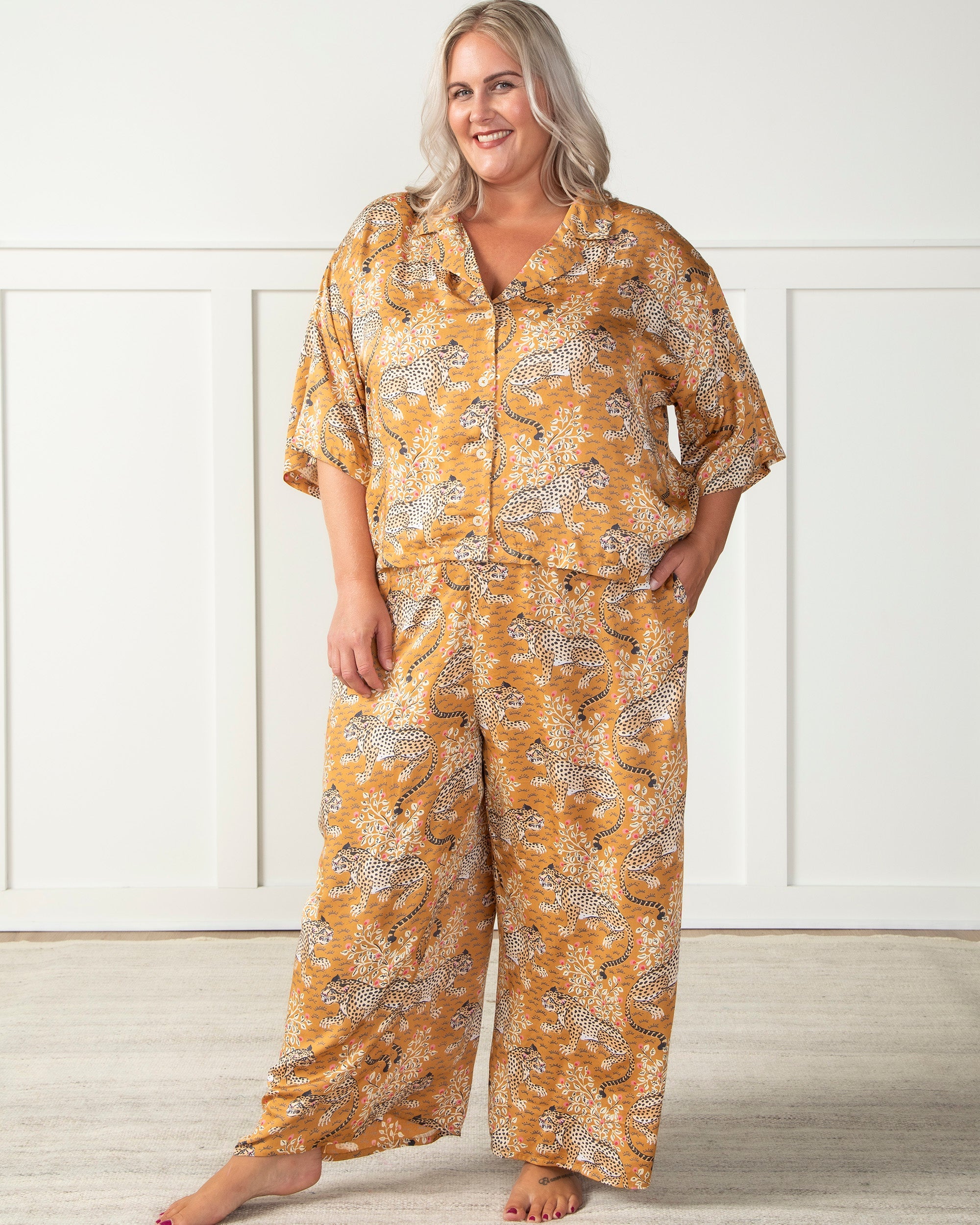 Bagheera - Tall Eco Satin Wildest Dreams Set - Tobacco