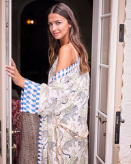 Bagheera - Eco Satin Robe - Wedding Cake