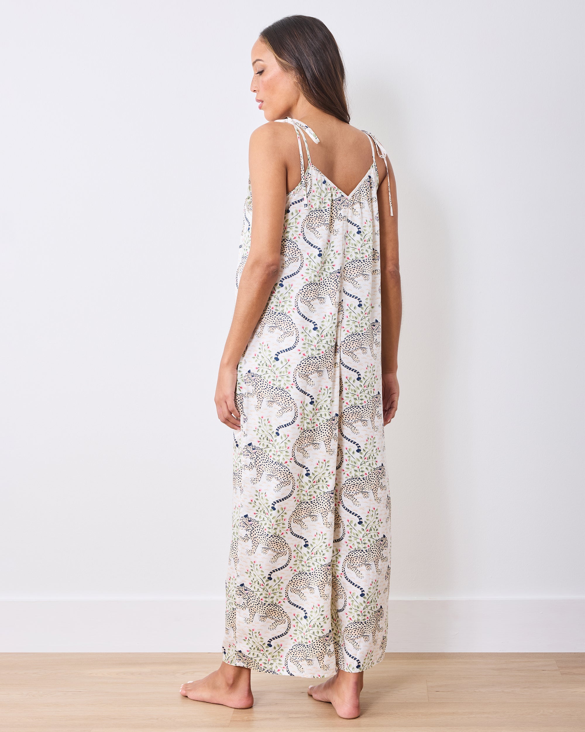Bagheera - Eco Satin Jaipur Jumpsuit - Wedding Cake