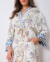 Bagheera - Eco Satin Robe - Wedding Cake
