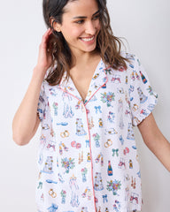Big Day Bliss - Eco Satin Ruffle Set - Coastal Cloud