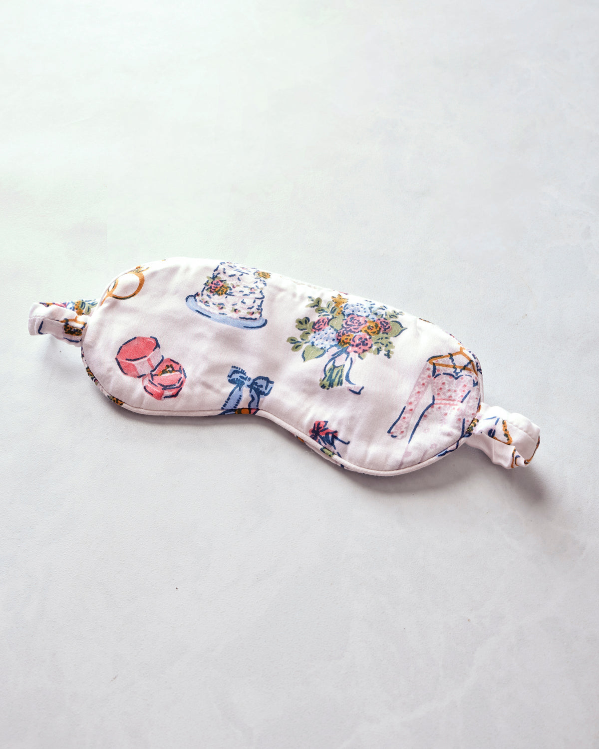Big Day Bliss - Eco Satin Eye Mask - Coastal Cloud