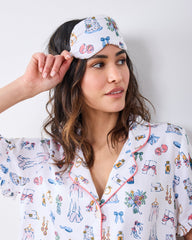 Big Day Bliss - Eco Satin Eye Mask - Coastal Cloud