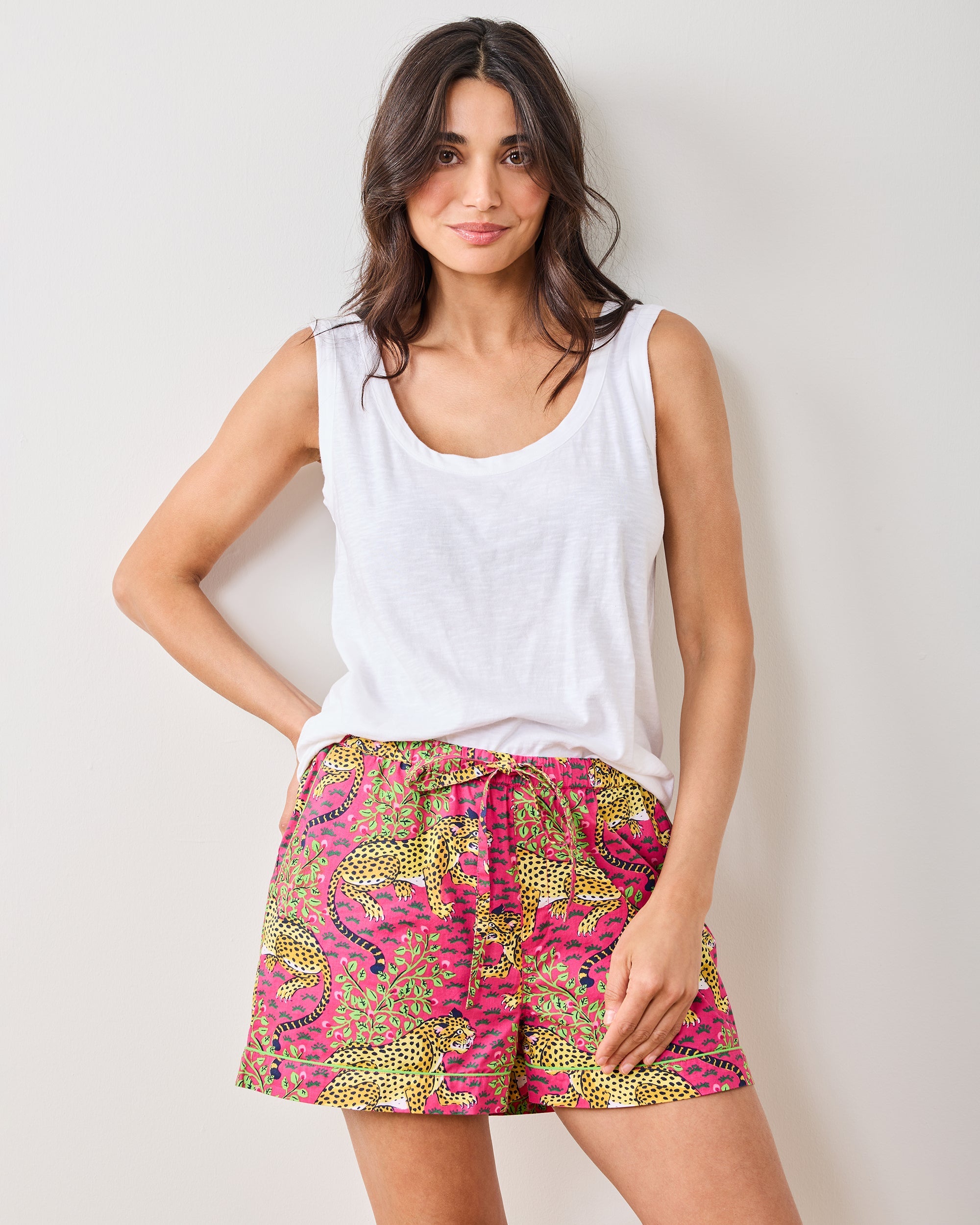 Bagheera - PJ Shorts - Hot Pink